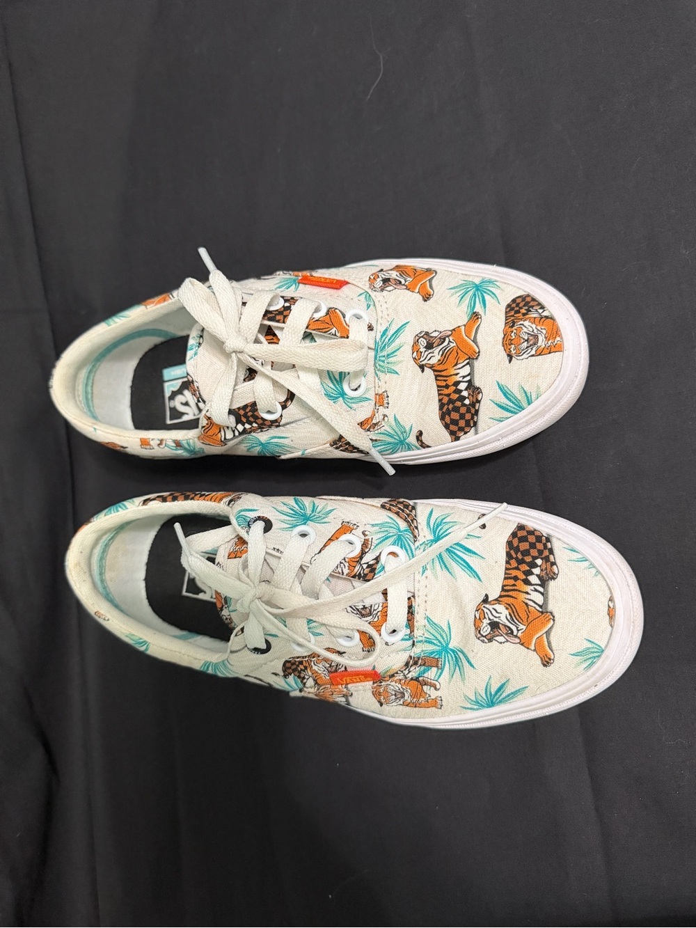 Discovery Channel x Vans ComfyCush Era 'Project Cat' Tiger Sneaks Unisex W5/M6.5